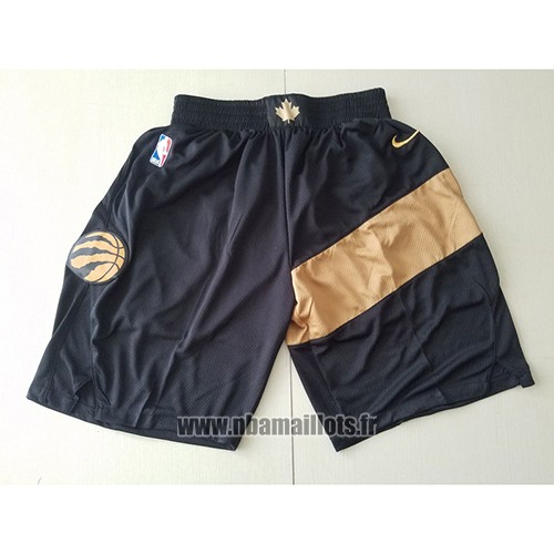 Short Tornto Raptors Ville 2018 Noir